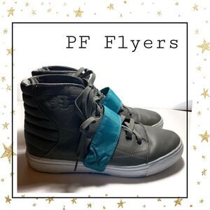 P.F. Flyers Men's Hi Top Sneakers 10.5